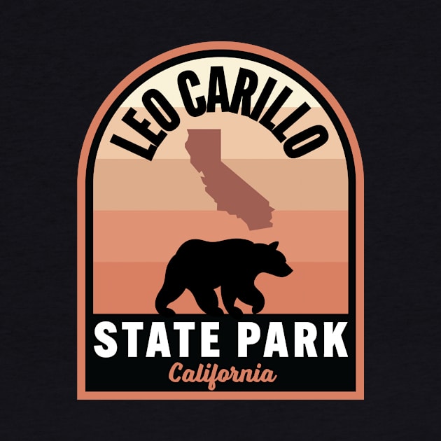 Leo Carillo State Park CA Bear by HalpinDesign